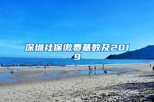 深圳社保缴费基数及2019