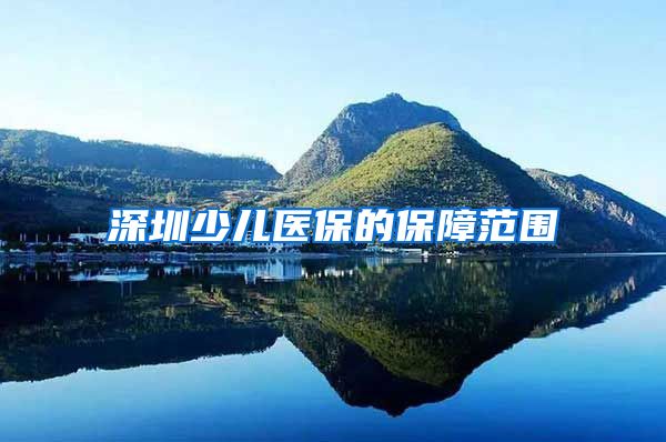 深圳少儿医保的保障范围