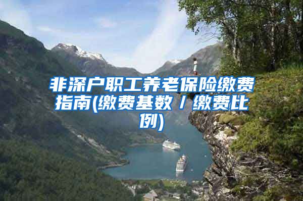 非深户职工养老保险缴费指南(缴费基数／缴费比例)