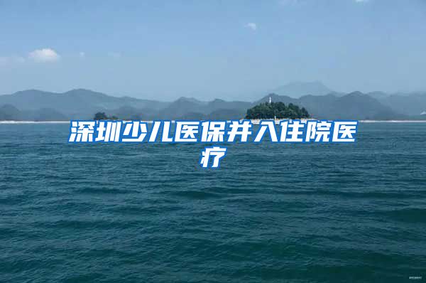深圳少儿医保并入住院医疗