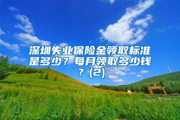 深圳失业保险金领取标准是多少？每月领取多少钱？(2)