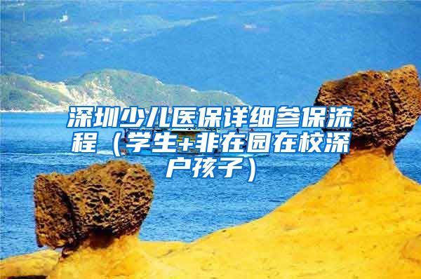深圳少儿医保详细参保流程（学生+非在园在校深户孩子）