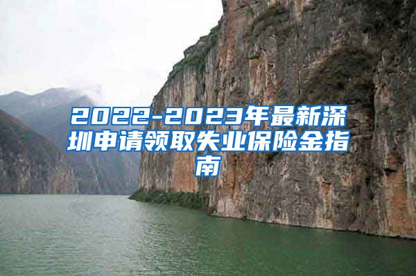 2022-2023年最新深圳申请领取失业保险金指南