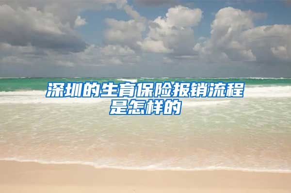深圳的生育保险报销流程是怎样的