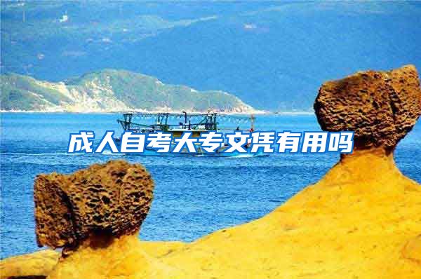 成人自考大专文凭有用吗