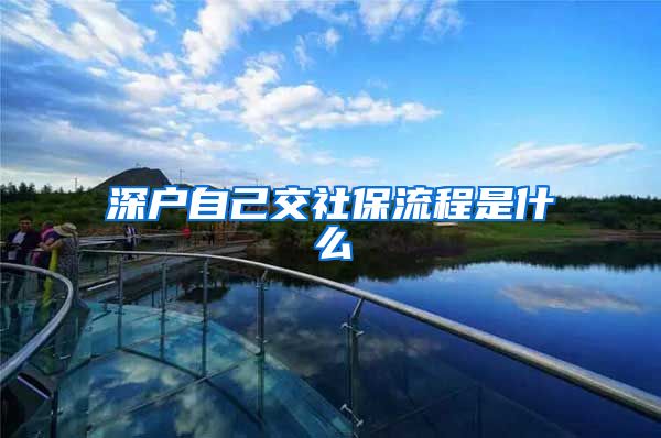 深户自己交社保流程是什么