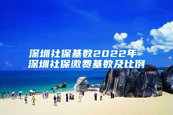 深圳社保基数2022年 深圳社保缴费基数及比例