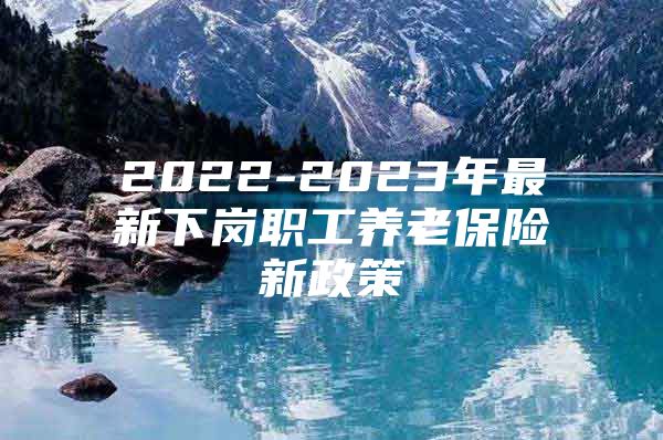 2022-2023年最新下岗职工养老保险新政策