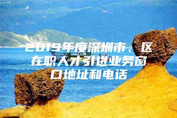 2019年度深圳市、区在职人才引进业务窗口地址和电话