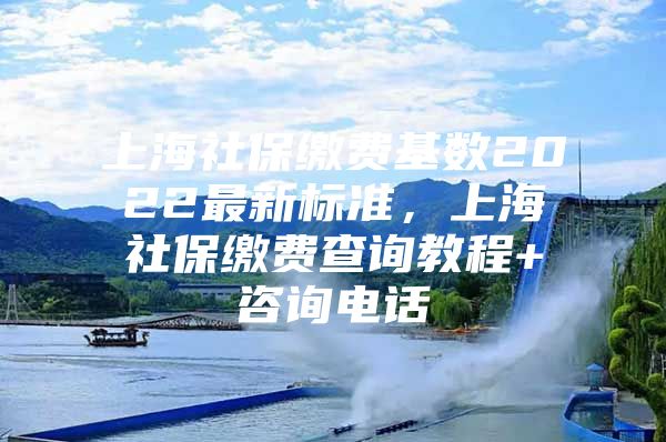 上海社保缴费基数2022最新标准，上海社保缴费查询教程+咨询电话