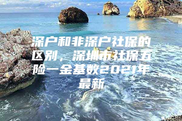 深户和非深户社保的区别，深圳市社保五险一金基数2021年最新