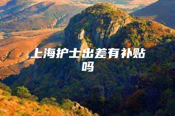 上海护士出差有补贴吗