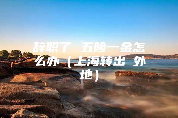 辞职了 五险一金怎么办（上海转出→外地）