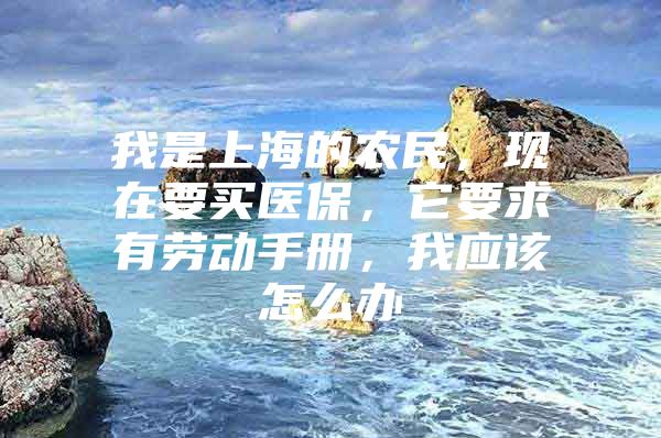 我是上海的农民，现在要买医保，它要求有劳动手册，我应该怎么办